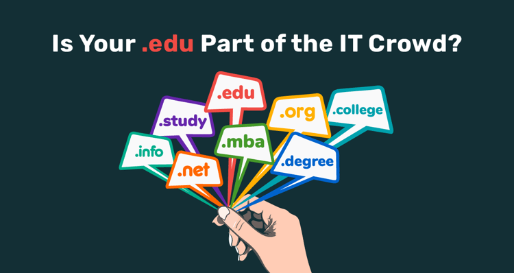 Is Your edu Part of The IT Crowd