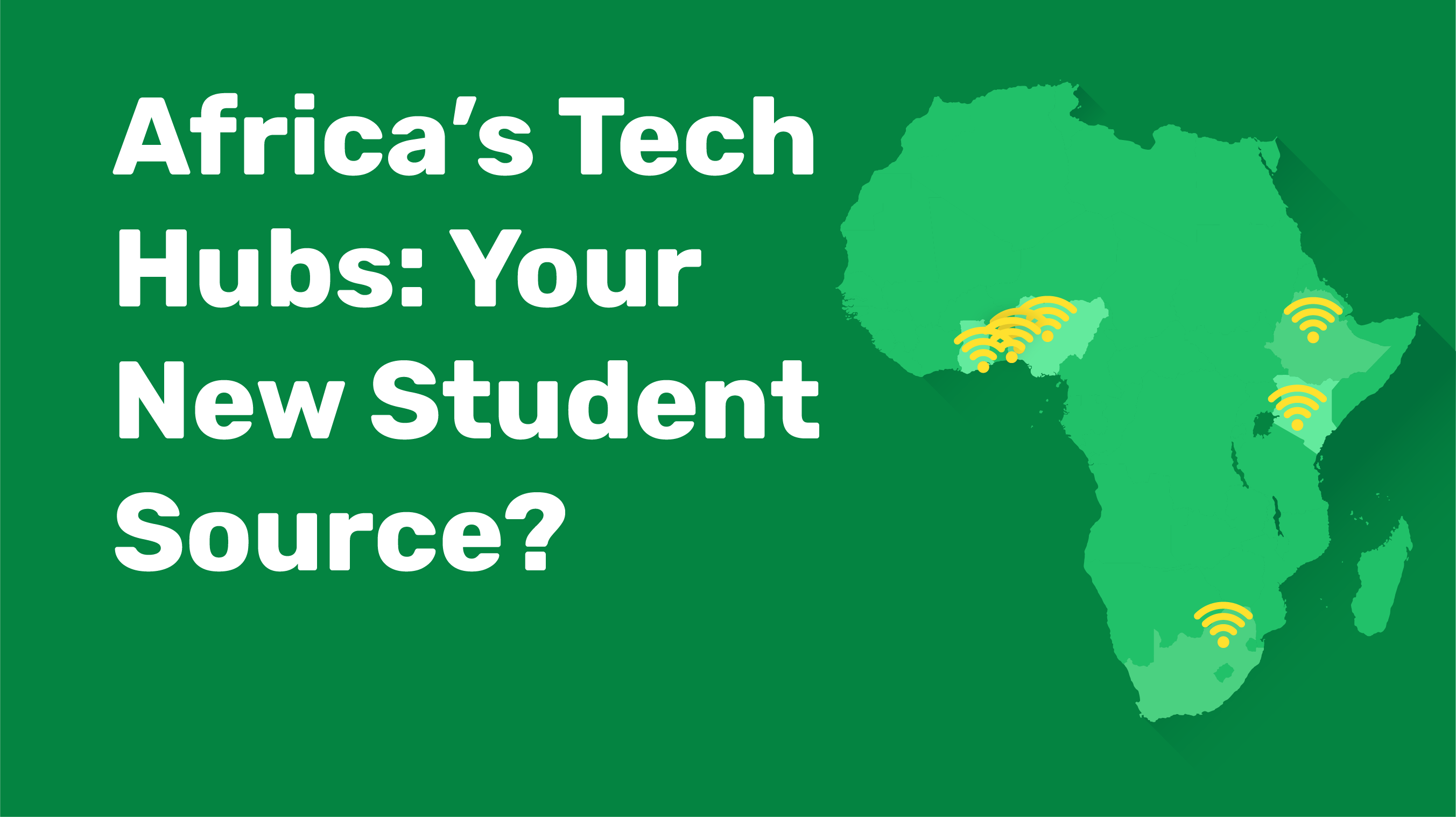 Africa's Tech Hubs: Your New Student Source?