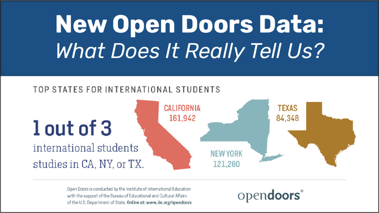 New Open Doors Data: What Does It Really Tell Us?