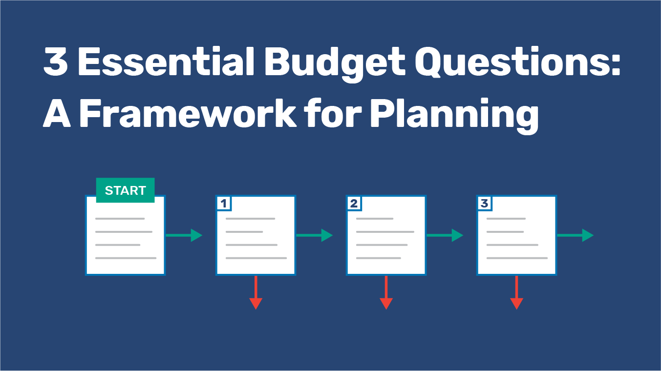 3 Essential Budget Questions: A Framework for Planning